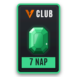 Smaragd Club tagság aktiváló (7 nap)